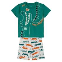 Pijama Brandili De Jacaré Infantil Pijama Brandili De Jacaré Infantil