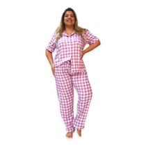 Pijama Bumabei Americano Viscolinho Verão com Calça - 2073