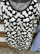 Pijama camisa feminina estampada