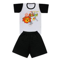 Pijama Camiseta "African Native" e Short - Big Bless