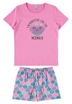 Pijama Camiseta e Shorts Adulto Malwee 101714