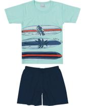 Pijama camiseta e shorts infantil menino estampas malwee - MALWEE KIDS