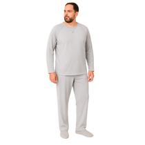 Pijama Canelado Masculino Plus Size Victory Pijama Canelado Masculino Plus Size Victory