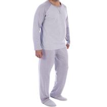 Pijama Canelado Masculino Plus Size Victory
