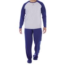 Pijama Canelado Masculino Plus Size Victory