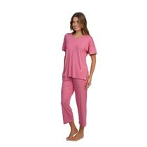 Pijama Capri Viscolycra Rosa Argila - 265046