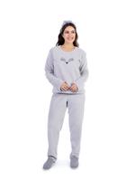 Pijama Cia do Corpo 5104 Feminino Fleece