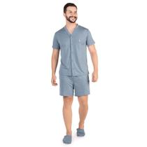 Pijama Cia do Corpo Water Masculino Plus Size PJP5021