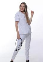 Pijama Cirúrgico Blusa - Hospitalar - Scrub - Feminino