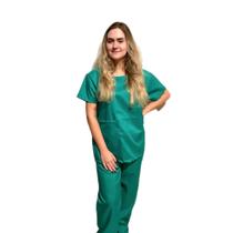 Pijama Cirúrgico Conjunto Hospitalar-unissex-scrub-oxford
