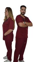 Pijama Cirúrgico, GABARDINE, Uniforme enfermagem, Scrub Unissex