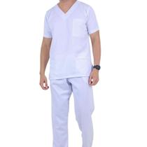 Pijama Cirúrgico Masculino Plus Size Hospitalar Médico Ph - S