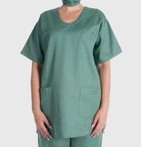 Pijama Cirúrgico Verde Unissex Blusa e Calça G