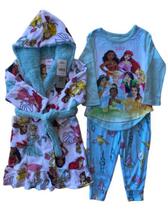 Pijama com 3 peças Princesas Disney