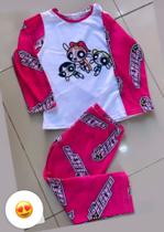 Pijama comprido em malha 04 e 06 Pijama comprido em malha 04 e 06