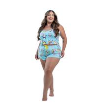 Pijama Conjunt de Dormir Baby doll Plus Size Pijama Conjunt de Dormir Baby doll Plus Size