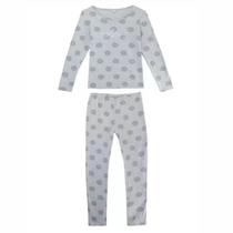 Pijama Conjunto Feminino Algodão Calça Inverno Colors Bolinhas Malwee