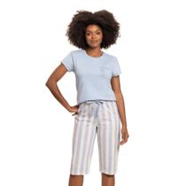 Pijama Corsário Manga Algodão Lua Encantada - 10140066 LUA