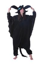 Pijama Costume DarkCom Black Dragon, unissex, adulto, S