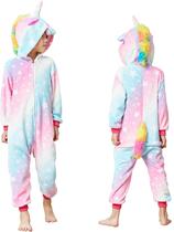 Pijama Costume HQFURS Unicorn Animal para crianças 6T