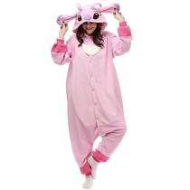 Pijama Costume Wishliker Halloween Stitch Kigurumi rosa