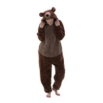 Pijama COSUSKET Bear Monesie Brown Sherpa Pijama COSUSKET Bear Monesie Brown Sherpa