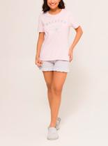Pijama Curto Daisy Days 51.38.0053 Feminino Mood Babados Algodão T. P/GG Pijama Curto Daisy Days 51.38.0053 Feminino Mood Babados Algodão T. P/GG