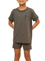 Pijama Curto Daisy Days & Borth 52.01.0060 Infantil Gola Redonda Viscolycra T. 04/08