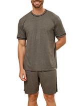 Pijama Curto Daisy Days & Borth 54.01.0084 Masculino Gola Redonda Viscolycra T. M/XGG