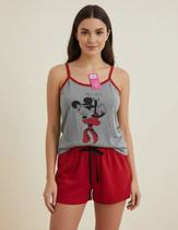 Pijama Curto Feminino Estampado New Princess Tamanho M Pijama Curto Feminino Estampado New Princess Tamanho M