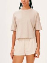 Pijama Curto Hering 7CRE Feminino Estampado Algodão T. P/XG Pijama Curto Hering 7CRE Feminino Estampado Algodão T. P/XG