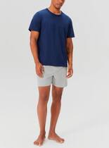 Pijama Curto Hering 7CX2 Masculino Gola Redonda Malha Flamê T. P/XXG Pijama Curto Hering 7CX2 Masculino Gola Redonda Malha Flamê T. P/XXG