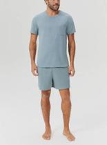 Pijama Curto Hering 7CXQ Masculino C/ Shorts Algodão T. P/XXG Pijama Curto Hering 7CXQ Masculino C/ Shorts Algodão T. P/XXG