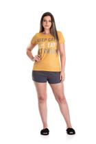 Pijama Curto Loja Zus Keep Calm
