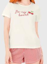 Pijama Curto Malwee 1000126820 Feminino Estampado Meia Malha Algodão T. P/GG Pijama Curto Malwee 1000126820 Feminino Estampado Meia Malha Algodão T. P/GG
