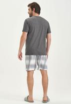 Pijama Curto Masculino em Malha Cor com Amor