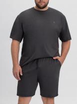 Pijama Curto Mensageiro Dos Sonhos 0131966M Masculino Plus Size Com Bolsos Algodão T. EG/EGG Pijama Curto Mensageiro Dos Sonhos 0131966M Masculino Plus Size Com Bolsos Algodão T. EG/EGG