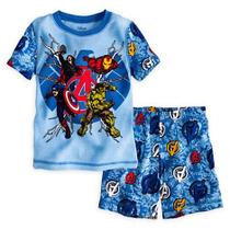 Pijama Curto Original Disney Store Marvel OS VINGADORES