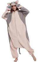 Pijama DarkCom Animal Onesie Unissex Sphynx Cat para adultos Pijama DarkCom Animal Onesie Unissex Sphynx Cat para adultos