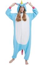 Pijama DarkCom Polar Fleece Unicorn Cosplay Blue S Pijama DarkCom Polar Fleece Unicorn Cosplay Blue S
