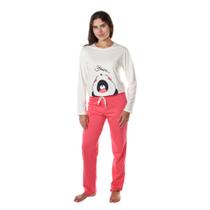 Pijama De Algodão Feminino Inverno Urso Empório Do Algodão