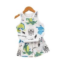 Pijama de algodão para crianças de 0 a 1 2 3 4 5 6 7 8 9 anos