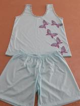 Pijama de borboletas feminino