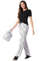 Pijama de calça adulto P ao G