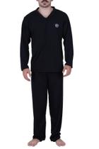 Pijama de Inverno Blusa de Frio Masculino Manga Longa Calça Comprida- c7 ALEX