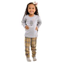 Pijama de inverno Coleção Família baby menina Victory