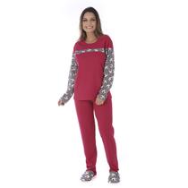 Pijama de inverno feminino FOFUCHO Victory