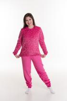 Pijama de inverno Fleece Feminino Super Quentinho