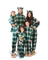 Pijama de lã xadrez Baby Boys The Children's Place Moose Pijama de lã xadrez Baby Boys The Children's Place Moose