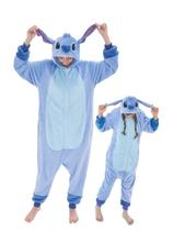 Pijama de macacão GONAAP Stitch, fantasia unissex para adultos, tamanho L Pijama de macacão GONAAP Stitch, fantasia unissex para adultos, tamanho L